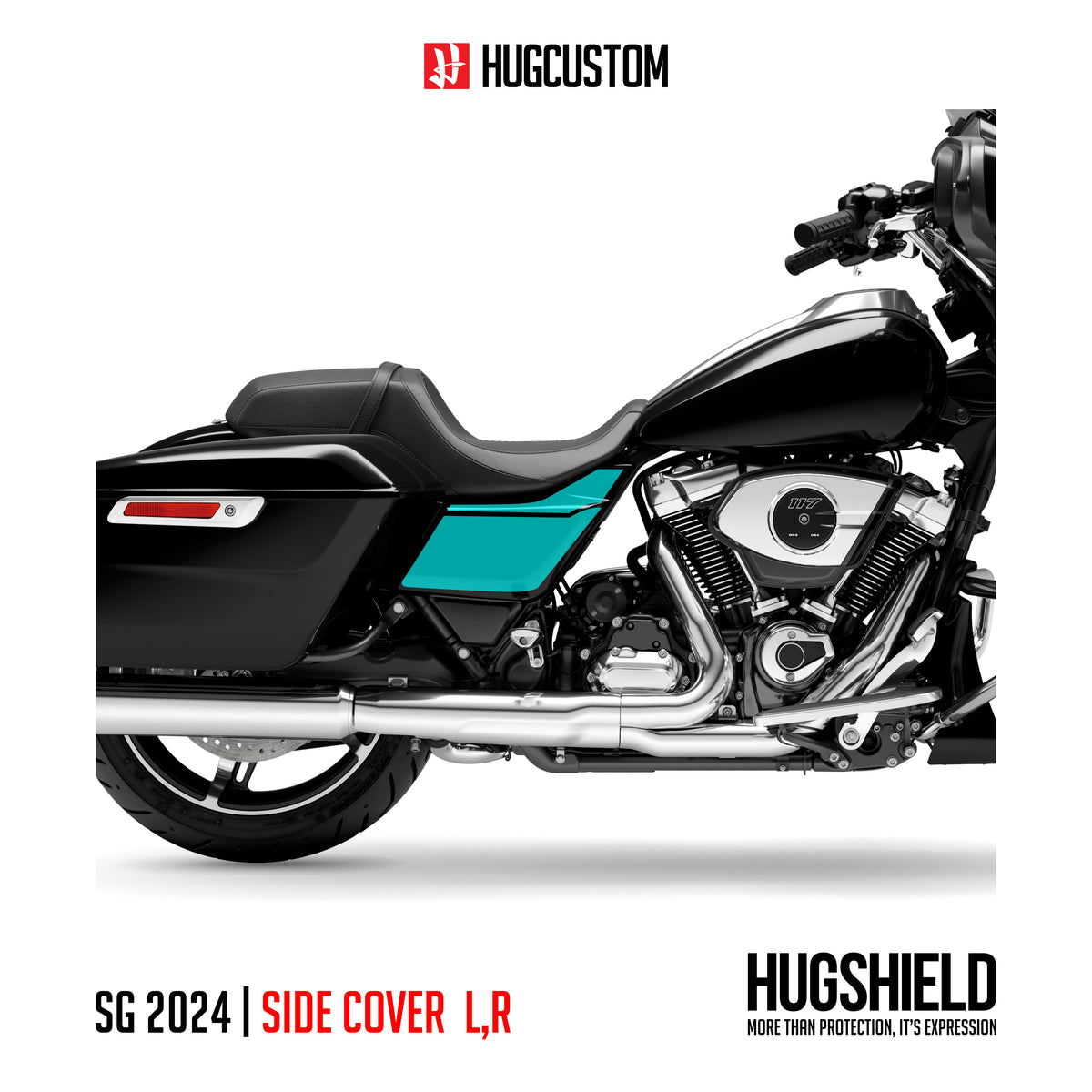 Paint Protection Film for Touring SG (FLHX) 2024-2026 - HUGSTICKERCUSTOM