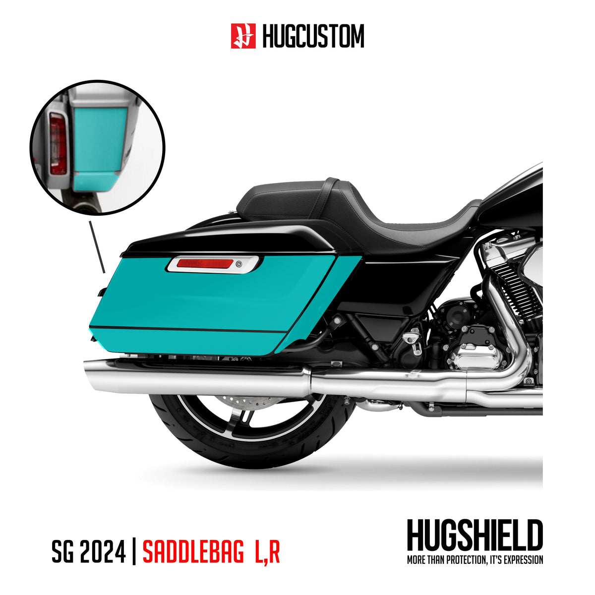 Paint Protection Film for Touring SG (FLHX) 2024-2026 - HUGSTICKERCUSTOM