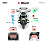 Paint Protection Film for Touring SG (FLHX) 2024-2026 (Set) - HUGSTICKERCUSTOM 