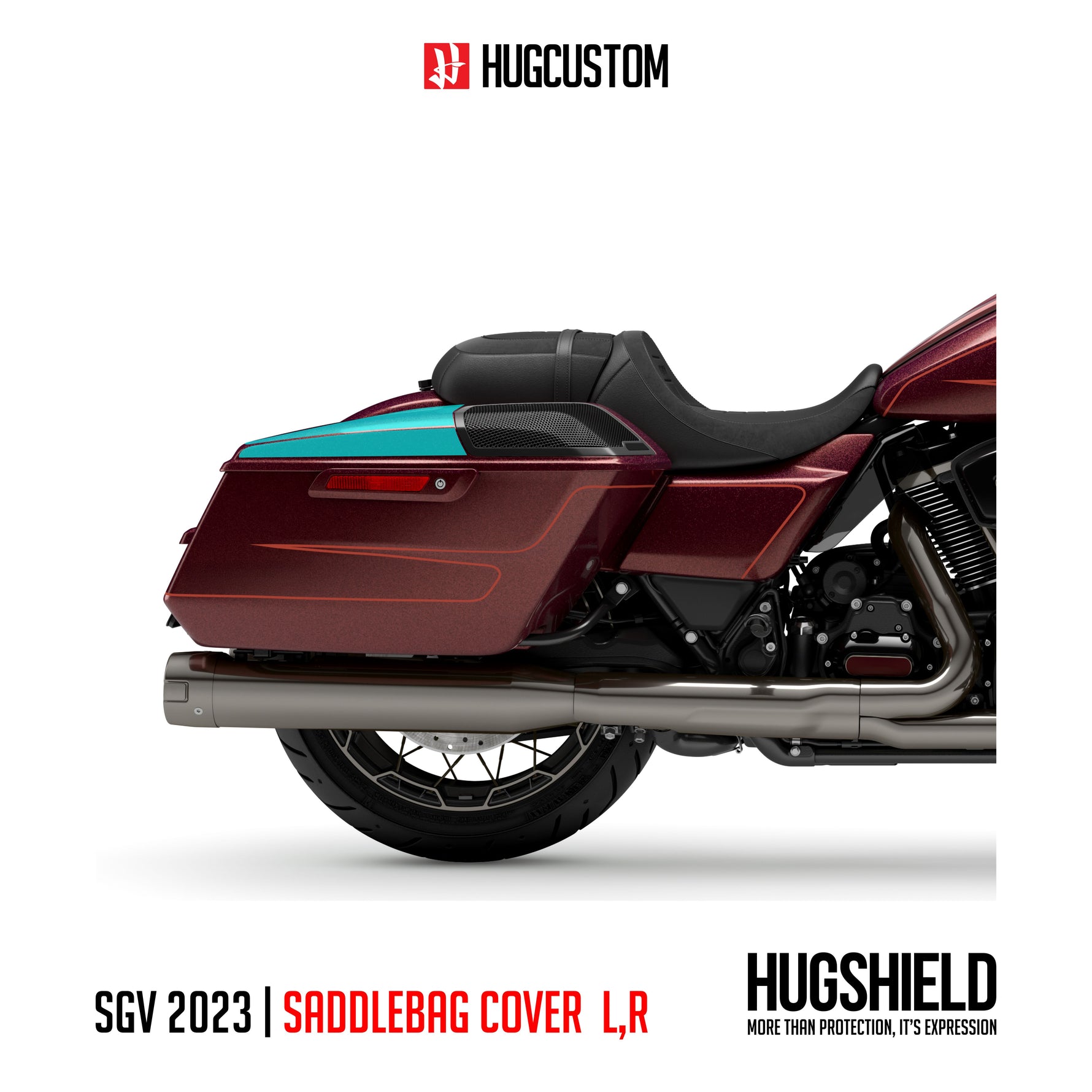Paint Protection Film for Touring SG (FLHXSE) 2023 - HUGSTICKERCUSTOM