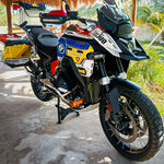 R1300GS Adventure 2024-2025 Sticker Kit – 'Machine No.1' Design - HUGSTICKERCUSTOM