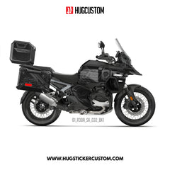 R1300GS Adventure 2024-2025 Sticker Kit – 'Stealth' Design - HUGSTICKERCUSTOM 