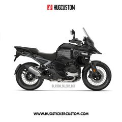 R1300GS Adventure 2024-2025 Sticker Kit – 'Stealth' Design - HUGSTICKERCUSTOM 