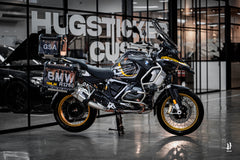 BMW GS & GS Adventure 1200/1250 Sticker – 'Rusty Heritage' Design - HUGSTICKERCUSTOM 