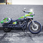 Sticker Kit for Cruiser LRST (FXLRST) (2017-2025) - 'Racing Apex' Design - HUGSTICKERCUSTOM 