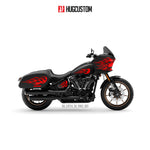 Sticker Kit for Cruiser LRST (FXLRST) (2017-2026) - 'Blaze of Freedom' Design - HUGSTICKERCUSTOM 