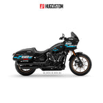 Sticker Kit for Cruiser LRST (FXLRST) (2017-2026) - 'Horizon Speed' Design - HUGSTICKERCUSTOM 