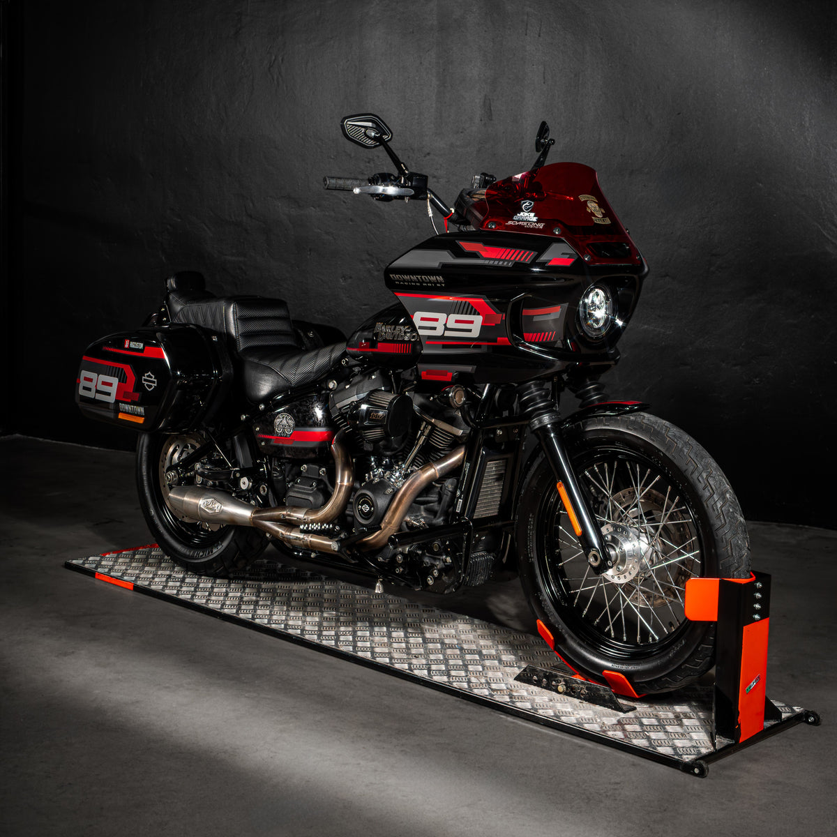 Sticker Kit for Cruiser LRST (FXLRST) (2017-2026) - 'Horizon Speed V.2' Design - HUGSTICKERCUSTOM