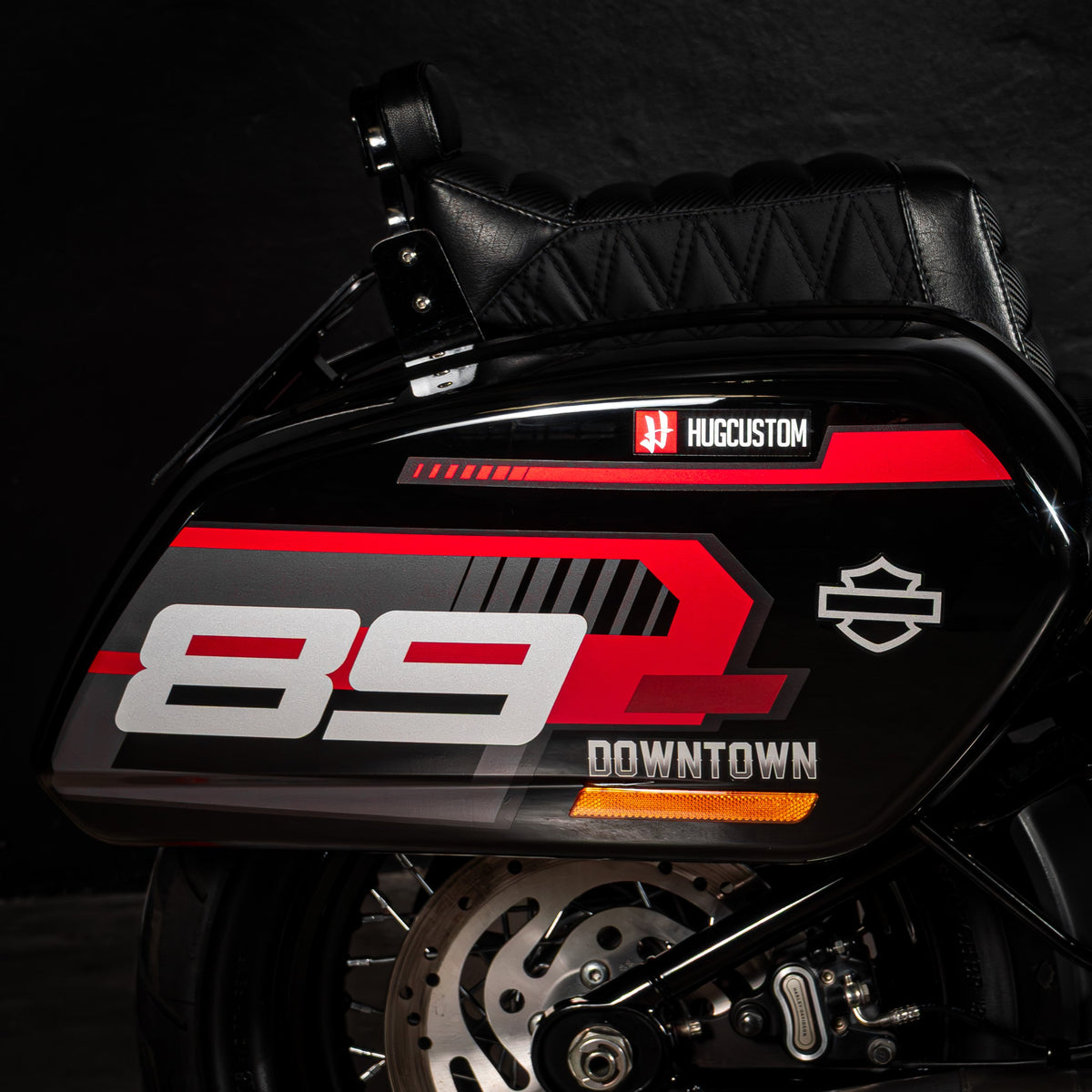 Sticker Kit for Cruiser LRST (FXLRST) (2017-2026) - 'Horizon Speed V.2' Design - HUGSTICKERCUSTOM