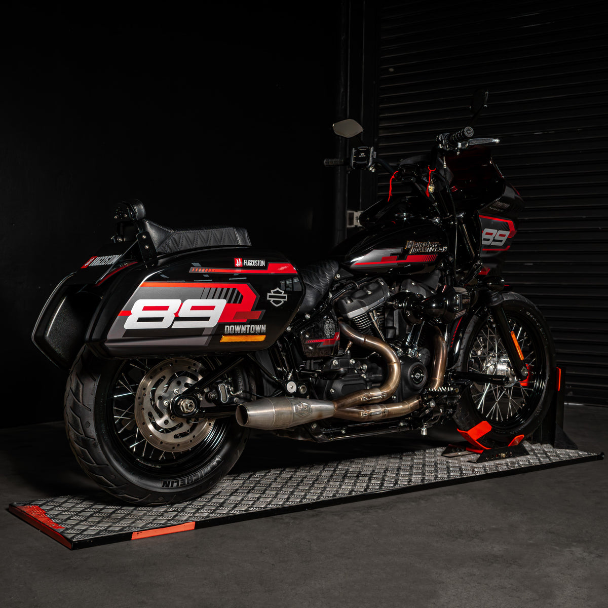 Sticker Kit for Cruiser LRST (FXLRST) (2017-2026) - 'Horizon Speed V.2' Design - HUGSTICKERCUSTOM