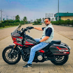 Sticker Kit for Cruiser LRST (FXLRST) (2017-2026) - 'Wolf' Design - HUGSTICKERCUSTOM