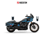 Sticker Kit for Cruiser LRST (FXLRST) (2017-2026) - 'Wolf V.2' Design - HUGSTICKERCUSTOM 