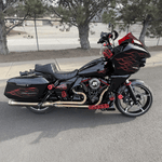 Sticker Kit for Touring RG (FLTRX) (2024-2025) - 'Flame Racing' Design - HUGSTICKERCUSTOM 
