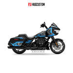 Sticker Kit for Touring RG (FLTRX) (2024-2026) - 'Age of Bushido' Design - HUGSTICKERCUSTOM 