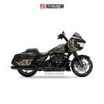 Sticker Kit for Touring RG (FLTRX) (2024-2026) - 'Age of Bushido' Design - HUGSTICKERCUSTOM 