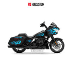 Sticker Kit for Touring RG (FLTRX) (2024-2026) - 'Blaze of Freedom' Design - HUGSTICKERCUSTOM 