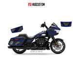Sticker Kit for Touring RG (FLTRX) (2024-2026) - 'Chicano Style' Design - HUGSTICKERCUSTOM 