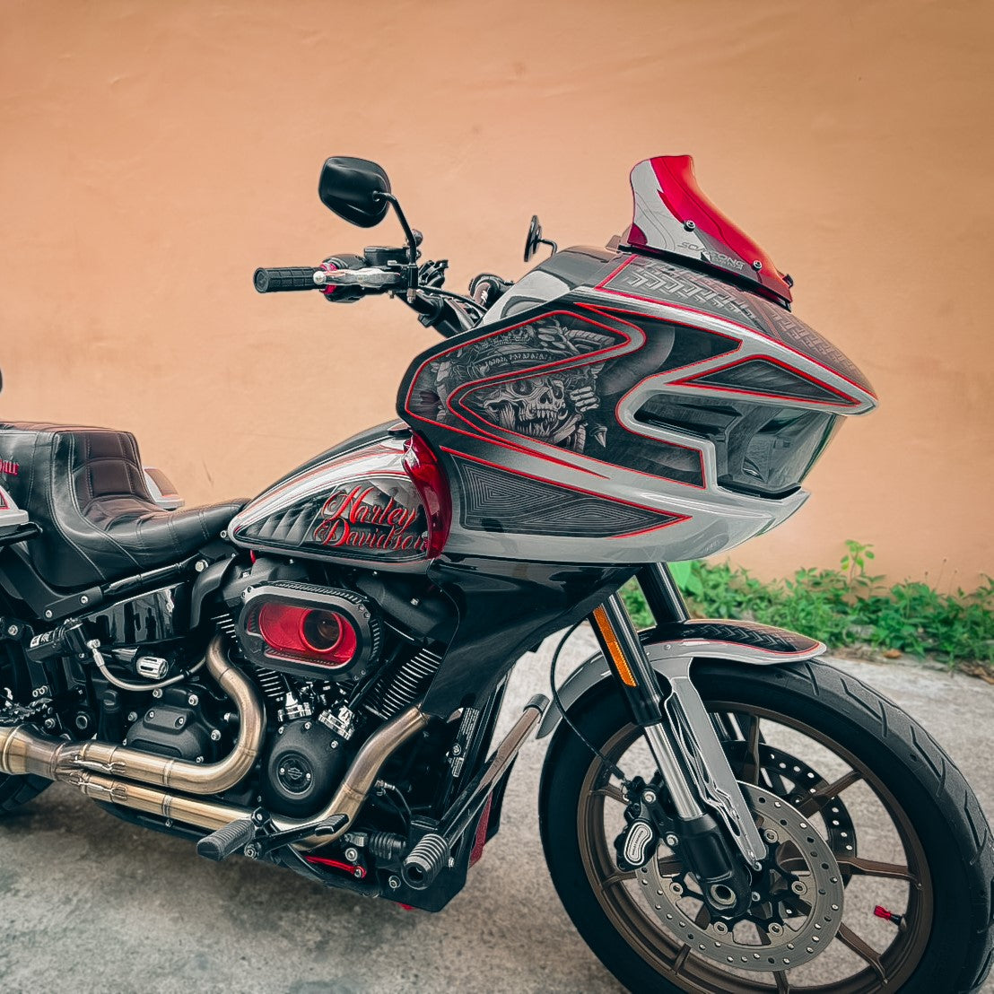 Sticker Kit for Touring RG (FLTRX) (2024-2026) - 'Chicano Style' Design - HUGSTICKERCUSTOM