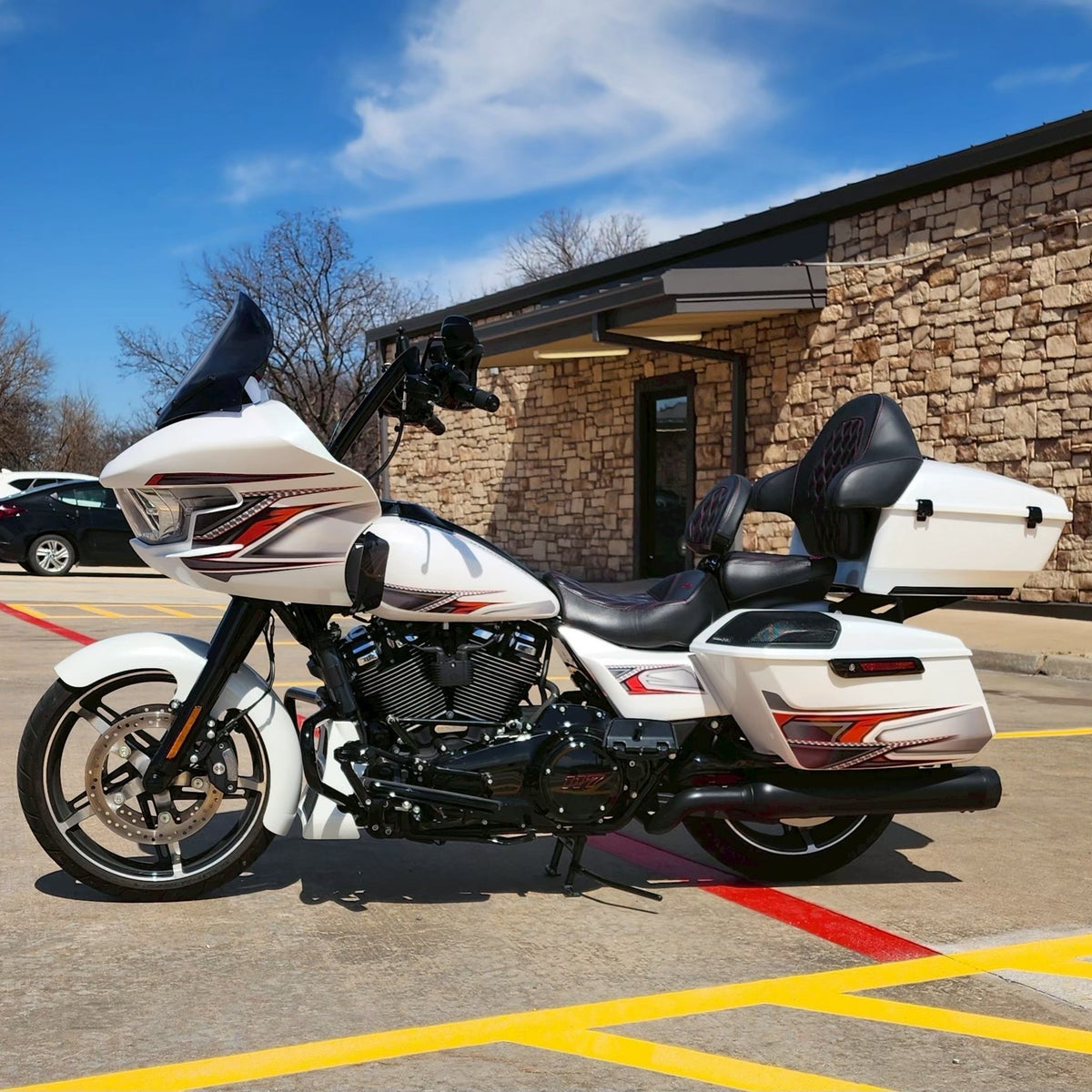 Sticker Kit for Touring RG (FLTRX) (2024-2026) - 'Club Style' Design - HUGSTICKERCUSTOM