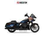 Sticker Kit for Touring RG (FLTRX) (2024-2026) - 'HUG Skull' Design - HUGSTICKERCUSTOM 