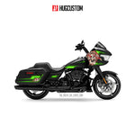Sticker Kit for Touring RG (FLTRX) (2024-2026) - 'HUG Skull' Design - HUGSTICKERCUSTOM 