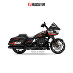 Sticker Kit for Touring RG (FLTRX) (2024-2026) - 'Horizon Speed' Design - HUGSTICKERCUSTOM 