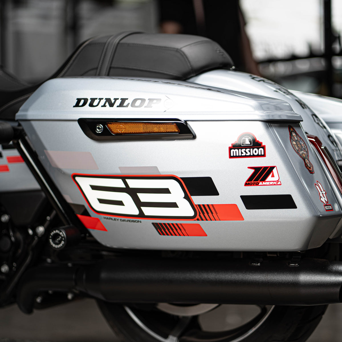 Sticker Kit for Touring RG (FLTRX) (2024-2026) - 'Horizon Speed' Design - HUGSTICKERCUSTOM