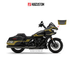 Sticker Kit for Touring RG (FLTRX) (2024-2026) - 'White Ash' Design - HUGSTICKERCUSTOM 