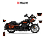 Sticker Kit for Touring RG (FLTRX) (2024-2026) - 'Wolf' Design - HUGSTICKERCUSTOM 
