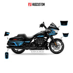 Sticker Kit for Touring RG (FLTRX) (2024-2026) - 'Wolf' Design - HUGSTICKERCUSTOM 