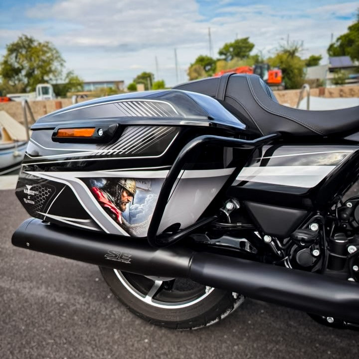 Sticker Kit for Touring RG (FLTRX) (2024-2026) - 'Wolf' Design - HUGSTICKERCUSTOM