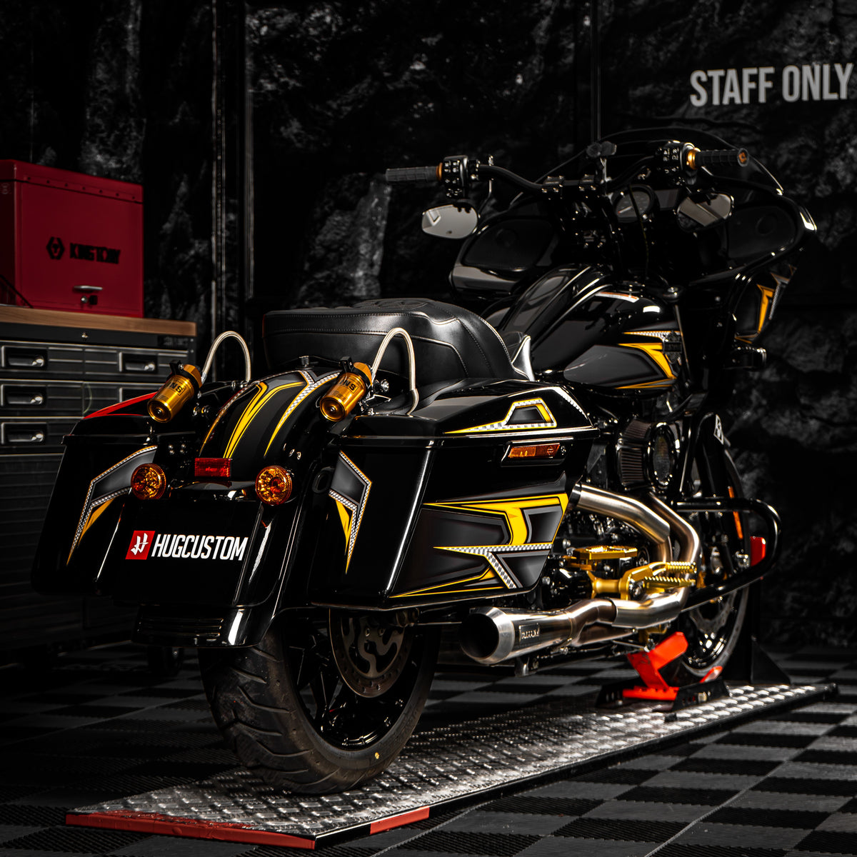Sticker Kit for Touring RG (FLTRXS/FLTRXST) (2015-2023) - 'Club Style' Design - HUGSTICKERCUSTOM