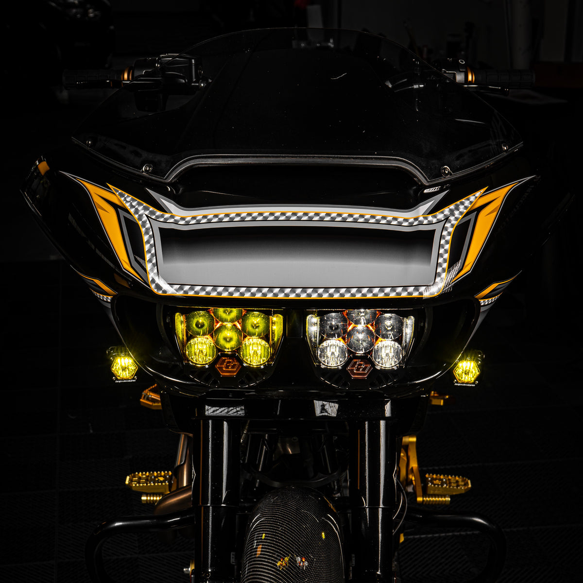 Sticker Kit for Touring RG (FLTRXS/FLTRXST) (2015-2023) - 'Club Style' Design - HUGSTICKERCUSTOM