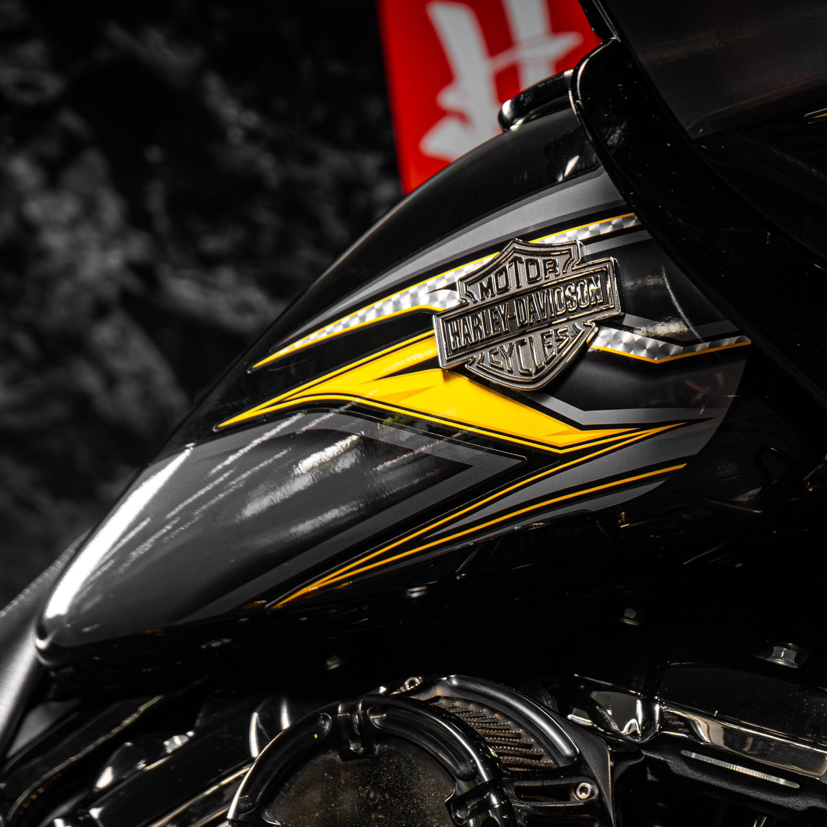Sticker Kit for Touring RG (FLTRXS/FLTRXST) (2015-2023) - 'Club Style' Design - HUGSTICKERCUSTOM