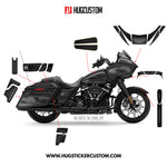Sticker Kit for Touring RG (FLTRXS/FLTRXST) (2015-2023) - 'Grand Chicano' Design (Full Set) - HUGSTICKERCUSTOM 