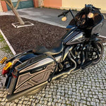 Sticker Kit for Touring RG (FLTRXS/FLTRXST) (2015-2023) - 'HiveX' Design - HUGSTICKERCUSTOM