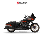 Sticker Kit for Touring RG (FLTRXS/FLTRXST) (2015-2023) - 'Horizon Speed V.2' Design - HUGSTICKERCUSTOM 