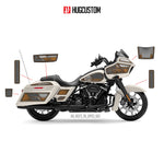 Sticker Kit for Touring RG (FLTRXS/FLTRXST) (2015-2023) - 'VIP' Design - HUGSTICKERCUSTOM