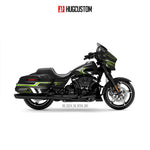 Sticker Kit for Touring SG (FLHX) (2024-2026) - 'Spectre' Design - HUGSTICKERCUSTOM 