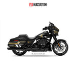 Sticker Kit for Touring SG (FLHX) (2024-2026) - 'Spectre' Design - HUGSTICKERCUSTOM 