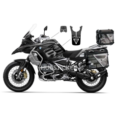 BMW GS & GS Adventure 1200/1250 Sticker – 'Journey' Design - HUGSTICKERCUSTOM 