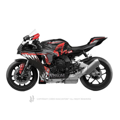 Yamaha YZF-R1 2020 Sticker - 'Venom V.2' Design - HUGSTICKERCUSTOM 