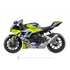 Yamaha YZF-R1 2020 Sticker - 'VR46' Design - HUGSTICKERCUSTOM 