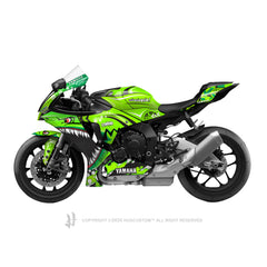 Yamaha YZF-R1 2020 Sticker - 'Shark' Design - HUGSTICKERCUSTOM 