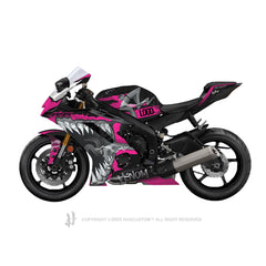 Yamaha YZF-R6 2017-2024 Sticker - 'Venom V.2' Design - HUGSTICKERCUSTOM 