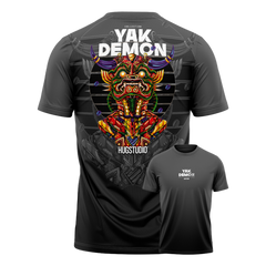 Hugstudio original T-shirt 'Yak Demon' - HUGSTICKERCUSTOM 