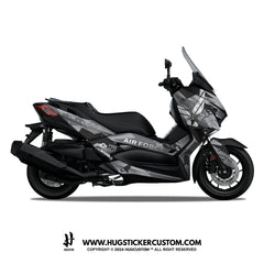 Yamaha XMAX 300 (2017-2022) Sticker - 'Air Force' Design - HUGSTICKERCUSTOM 