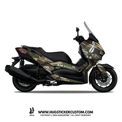 Yamaha XMAX 300 (2017-2022) Sticker - 'Air Force' Design - HUGSTICKERCUSTOM 