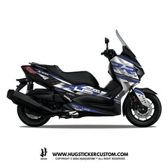 Yamaha XMAX 300 (2017-2022) Sticker - 'Double R' - HUGSTICKERCUSTOM 