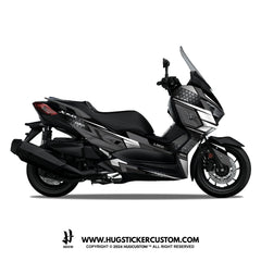 Yamaha XMAX 300 (2017-2022) Sticker - 'Force Shield' - HUGSTICKERCUSTOM 